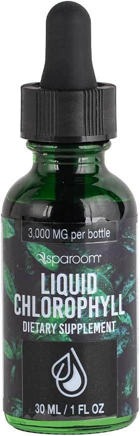 SpaRoom Enhance Your Health Liquid Chlorophyll! This Natural Dietary Supplement, Offers numerous Benefits. Experience The Power of Chlorophyll in an Easy-to-use Form for Improved Wellness 1 oz