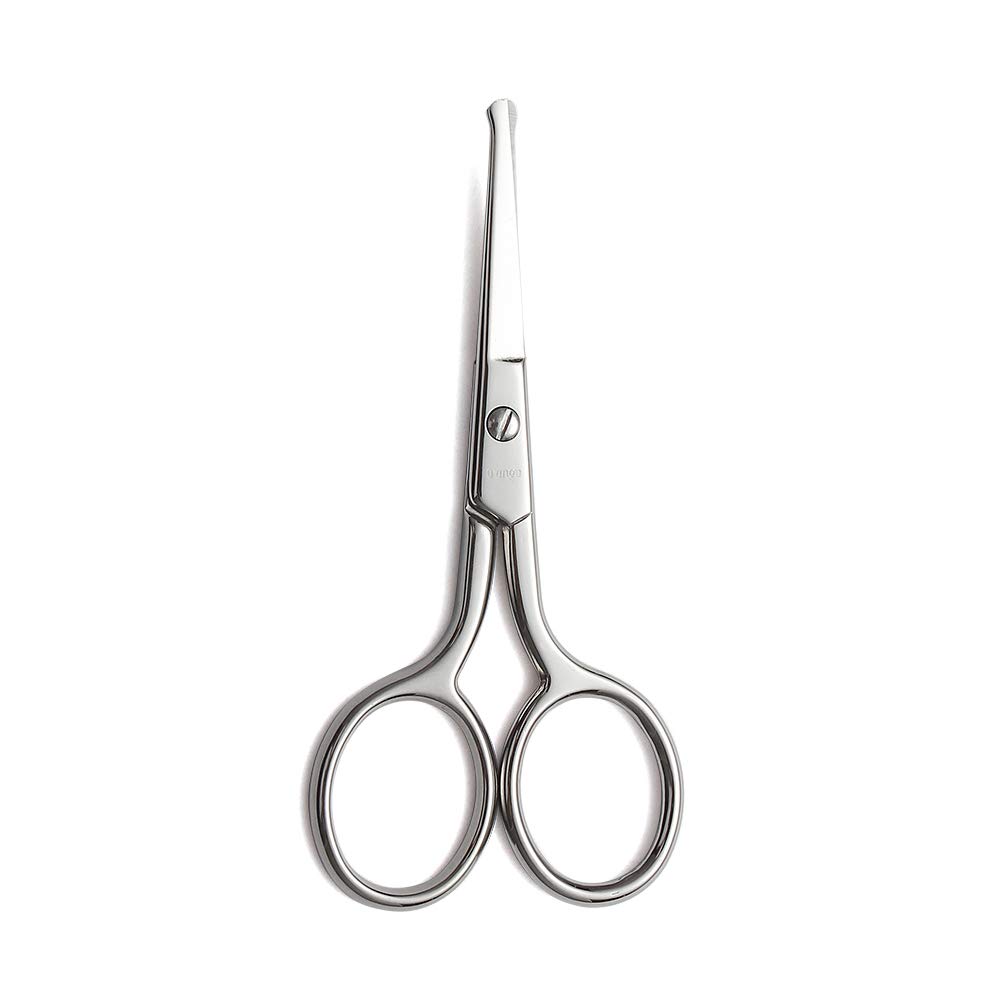 LIVINGO Premium Manicure Rounded Tip Scissors Multi-purpose Stainless Steel Cuticle Pedicure Beauty Grooming Kit for Nail, Eyebrow, Eyelash, Dry Skin, Nose Hair 3,5 дюйма