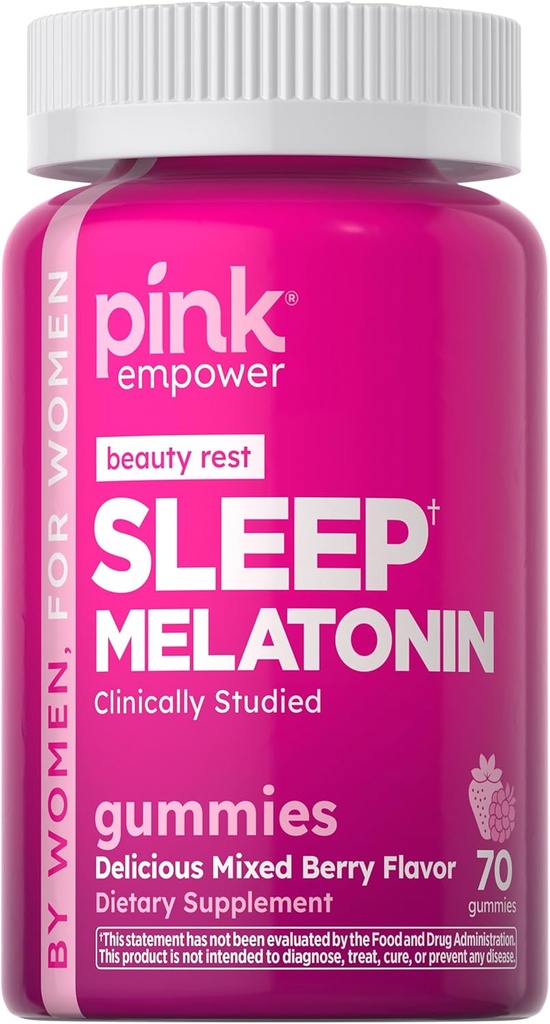PINK Melatonine Gummies 10mg 