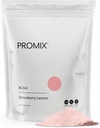 Promix BCAA 工作后能源粉 - 5g 微量化的BCAAs,无糖,基于植物,Vegan,Keto - 草莓柠檬 - 30 services (Pack of 1)