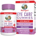 MARYRUTH'S Organics Eye Care Gummies | Eye Health Vitamins for Adults and Kids | Lutein and Zeaxanthin Supplements | for Eyes | Vegan | Non-GMO | Gluten Free | 90 Count