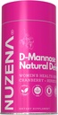 Nuzena D-Mannesee + 1000mmg amb Cranberry 150mmg, paquet de 60 defensa Natural Urct Implementació de Capsules amb Hibiscus Flor 100mg i Dandelleon Root 100g Per Serving de 2 Capules
