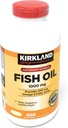 Kirkland Signature Fish Oil은 오메가-3 지방산, 800 Softgels, 1000mg을 농축합니다.