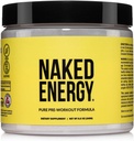 NAKED enerģija - Pure Pre Workout Pulveris vīriešiem un sievietēm, Vegan, Neuzliesmojošs, Veselīgs Pre Workout - Nav pievienots saldinātāji, krāsas vai Flavors - 50 Kalpo