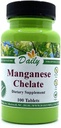 Daily Manufacturing Manganium Chelate (5 mg) 100 tablettia