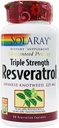 Solaray Triple Power Resveratrol - 225 mg - 60 Vegetarian Capsules