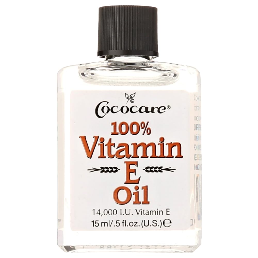 COCOCARE 100% vitamin E Oil, 14000 I.U., 0.5 Fl Oz - Kožní vlhčidlo a antioxidant ochrana