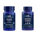 Life Extension Super Ubiquinol CoQ10 with Enhanced Mitochondrial Support & Vitamins D and K with Sea-Iodine, Vitamin D3