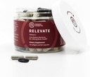 RELEVATE Brain Health Supplement; Memory, Focus, Energy, Sleep, Eyes & Healthy Aging; Doctor Formuliert; Quercetin, Lutein, Magnesium Glycinate, Omega 3 DHA EPA, Vitamin B12, B3, D3