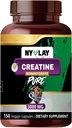 Creatine Monohydra 3000 MG 150 Capules Laythary Apttary suplementari version for Wartion Natural