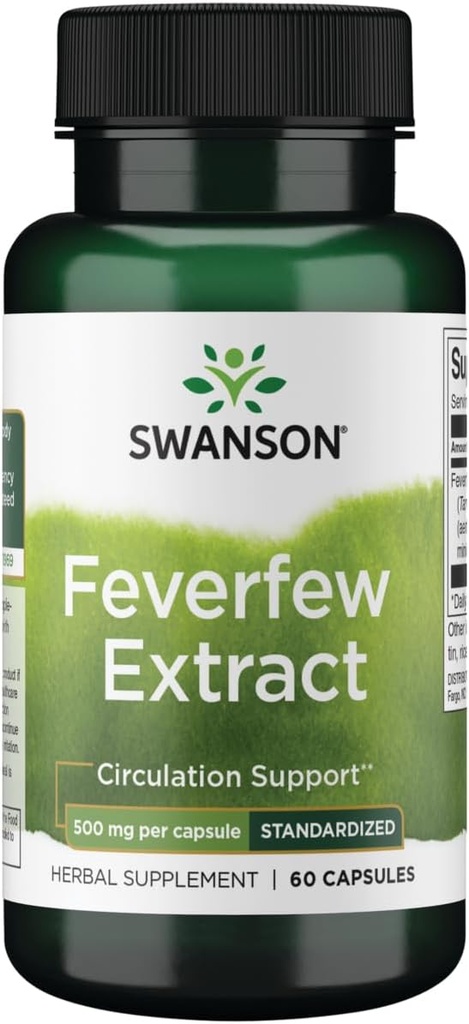 Swanson Fevermoney Extract 500 milligram 60 kapsler