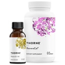 THORNE - Cellular Support Bundle - Vitamin D + K2 Liquid and ResveraCel - Support Healthy Bones, Muscles, and Aging