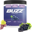 Aamu Buzz Energy Powder Rypäle Drink - Energy Boost Drink Mix - Sokeritonta energiaa antioksidantteja - Aamu Kickstart ja urheilu ravitsemus Endurance tuote
