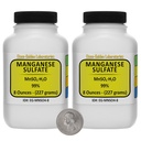 Maganese Sulfate [MnSO4 [H2O] 99% AR Class Powder 1 Lb trong Hai bình tiết kiệm không gian