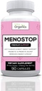 MenoStop - Hot Flashes e Suporte Menopausa - Preto Cohosh, Ashwagandha, Dong Quai, Prebiótico e Probiótico Mistura - 30-Dia de Fornecimento
