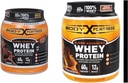 Body Fortress 100% Whey, Premium Protein Powder, Chocolate, Cokelat, 1.78lbs (Packaging May Vary) & 100% Whey, Premium Protein Powder, Chocolate Peanut Butter, 1.78lbs (Packaging May Vary)
