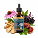 Rejuvica Health MunoMax | Immune Support Liquid Drops | Echinacea, Elderberry, Astragalus, Reishi & Goldenseal | Supports Daily Immune Defense & Seasonal Wellness | Fast-Absorbing Herbal Formula