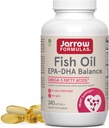Jarrow Formulas EPA-DHA Balance, 1.200 mg Omega-3 Maščobne kisline za kardiovaskularno podporo, 240 Softgels, 120 dnevna dobava