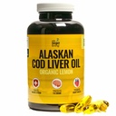 On Target Living Alaskan Cod Liver Oil 120 Soft Gels | Line Caught in The USA | Naturally Occurring Vitamin D | Rich in Omega 3 DHA/EPA