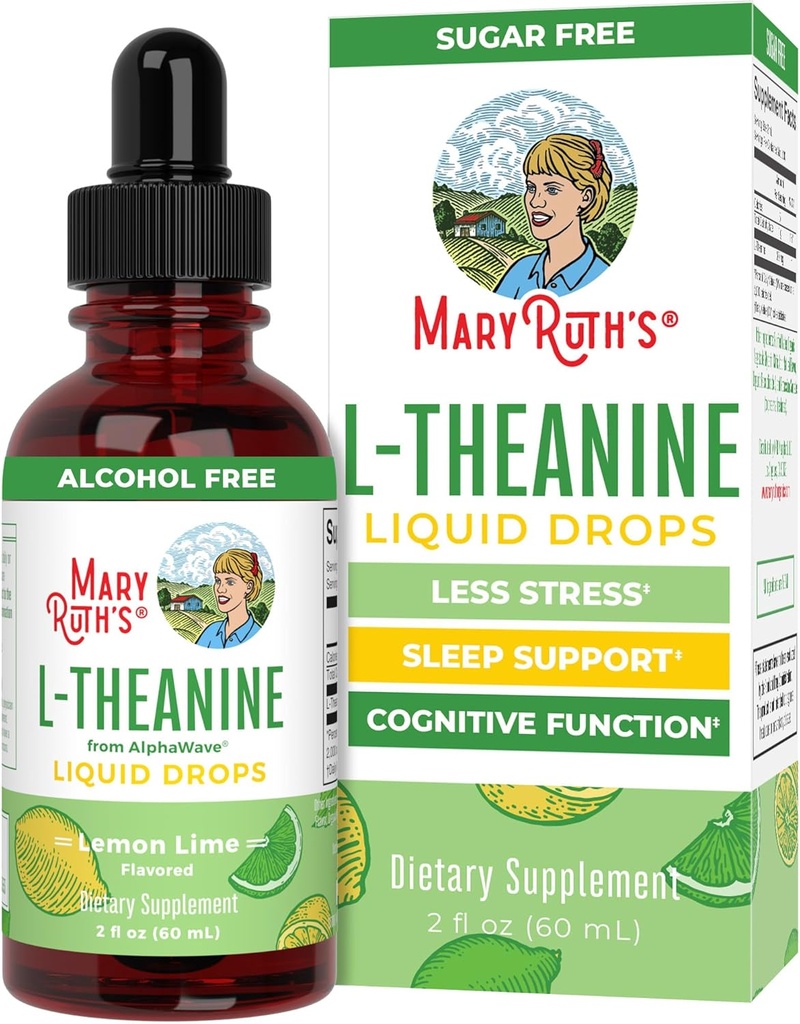 בסביבה הקרובה של MaryRuth's L Theanine 200mg Liquid Drops
