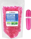 XPRS Nutra Size 0 Capsule Vuote - 1000 Conta Capsule Gelatini Vuoti - Pillole Riempimento Capsule fai da te - Pure Bovine Pill Gel Caps per Do-It-Yourself Supplements (Azalea Pink)