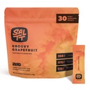 SALTT Electrolytes Powder Flavored Drink Mix - Groovy Grapefruit - 30 Hydration Packets - Magnesium, Potassium, Sodium, Trace Minerals - Zero Sugar & Gluten Free - Travel Essentials