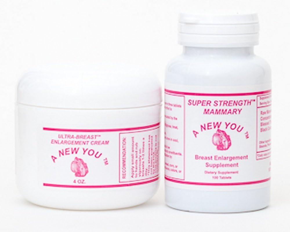 Pillole di ingrandimento del seno e Crema Duo per Crossdressing e Transgender da Cross-Dress