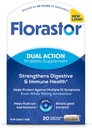 Florastor Probióticos para Saúde Digestiva e Imune, 20 Cápsulas, Probióticos para Mulheres e Homens, 1 Probiótico Mundial, Flush Out Bad Bacteria & Boost The Good with Our Strain Saccharomyces boulardii