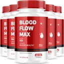 LIVORKA (5 Pack Blood Flow Max, Blood Flow Max Capsules, Blood Flow Max Blood Support, BloodFlow Max, Blood Flow Capsules for Generall Wellness, Blood Flow Max Pills, 150 kapsula 5 hilabetez