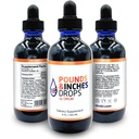 Pounds and Inches Weight Management Drops, Liquid Supplement for Women and Men, Diet-Pill Alternative with Delicious Blueberry Flavor