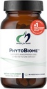 ออกแบบสําหรับสุขภาพ Phyto Bioome - โพลีฟีโนลส์ Supplement microbiome สนับสนุน - ทาง เลือกทางอาหารตามประเพณีเพื่อรองรับสุขาภิบาล Overal Goot - digestion Supplement (90 Capsoles)