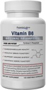 ויטמין B6 50 מ"ג, תוסף טהור non-GMO, High Absorption, תומך Immune & Nervous System, Brain Function, Metabolism & Heart Health, Essential for Hemoglobin Production, 120 Veg Caps