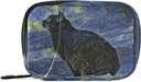 Naanle ואן גוך Galaxy Cat Pill Box 7 Day Pill Travel PillPSKer Bag with Zipper Portable Weekly Case Size קומפקטי עבור תוסף ויטמינים