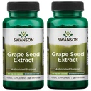 Swanson Grape Seed Extract (Standardized) 50 Milligrams 120 Capsules (2 Pack)