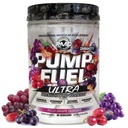 PMD Sports Pump Fuel Ultra Insanity - Premium Pre Workout Powder & Muscle Pump, Greater Focus, Endurance & Recovery, Premium Creatine, Arginine & Beta Alanine - Wild Grape Gusher (30 Servings)