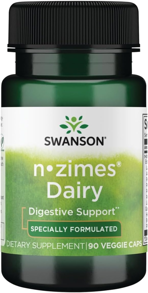 Swanson n- zimes Dairy 90 Kapsułki Enzym