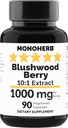MONOHERB Blushwood Berry Extract 1000 mg - 90 Cápsulas Vegetarianas