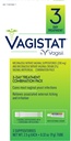Vagisil Vagistat 3 Dia Yest Infection Tractament per a les dones, Relives Exting i Irritació - 2% Miconazle Nitrem, 3 supositories i Applictotes (Pa)
