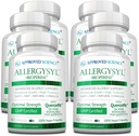 Stiinta aprobata Alergesyl - Intensitatea Inferioara a Alergiilor sezoniere, Imunitate Boost, Bogat in Antioxidanti - Vegan Friendly - 360 Capsule - Made in USA