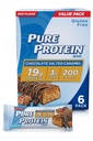 Pure Protein Bars, Yüksək Protein, Enerji, Aşağı Sugar, Gluten Free, Chocolate Salted Caramel, 1.76oz, 4 Pack