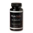 Mia Vita Hot Flash Supplements for Menopause Non-GMO Natural Hormone Regulation for Night Sweats Black Cohosh & Dong Quai 60 Capsules (30 Day Supply)