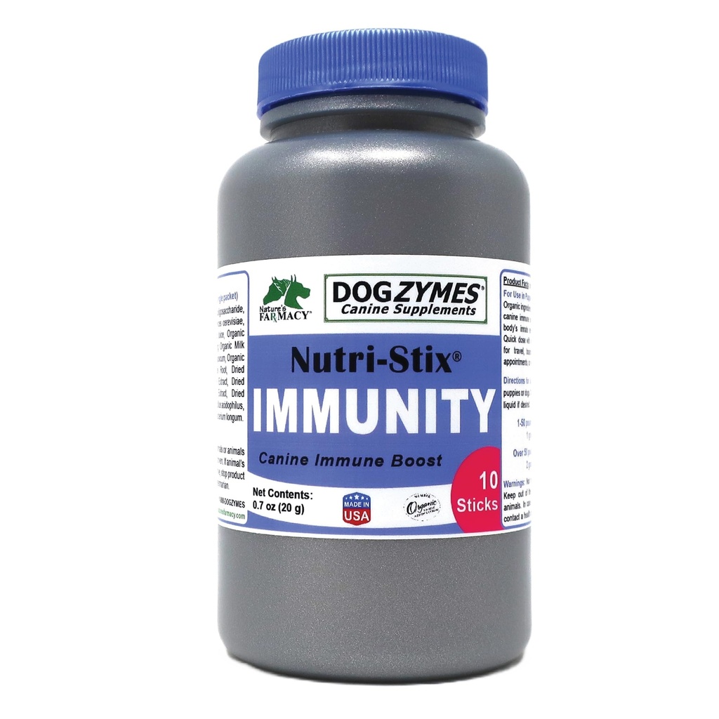 DOGZYMES 10 Count Nutri-Stix Pet Nutrition Supplement