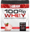 Labrada Nutrition 100% Whey Protein Powder, Fragola, 4.13 lb