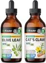 BIO KRAUTER 橄榄叶叮当4 Fl. Oz. & Cat's Claw Tincture 4 Fl. Oz.