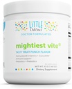 DAVINCI Little Mightiest Vite - Multivitamine pentru copii cu probiotice si prebiotice - Suporturi Functia sistemului imunitar, Gut Health & Brain Health* - Fruit Punch Flavor - 30 Servings (42 g)