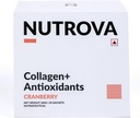NUTROVA Colgen+Antioxidts - của Marine Collgen Powder cho nam và nữ, kích thích da Hydration, Reduces da bị tổn thương, Supports Healthy Da, Hyair & Nails, Cranberry, 1 số, 30 phụng sự