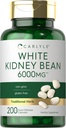 Carlyle Hvit Nyre Bean 6000 mg | 200 greve | Ikke-GMO & Glutenfri ekstrakt