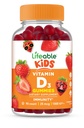 Lifeable Kids Vitamin D Gummies | Vitamin D3 1000iu | Great Tasting Vitamin D3 Gummies | D3 Vitamin for Strong Healthy Bones and Immune Support | Vitamin D for Kids, Boys, Girls | 90 Gummies