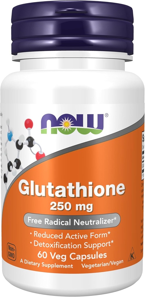 Ara els aliments suplementaris, Glotione 250 mg, Implementació de Detoxificació *, Free Radical neutre *, 60 Vieg Capsules