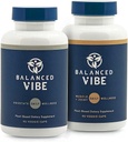 Balanced Vibe Homme's Bundle - Prostate and Muscle+Joint Herbal Supplement - Natural Support for Joint Wellness, Mobilité, Promouvoir le sommeil, aide à réduire les mictions fréquentes et l'urgence - 90 Caps Ea